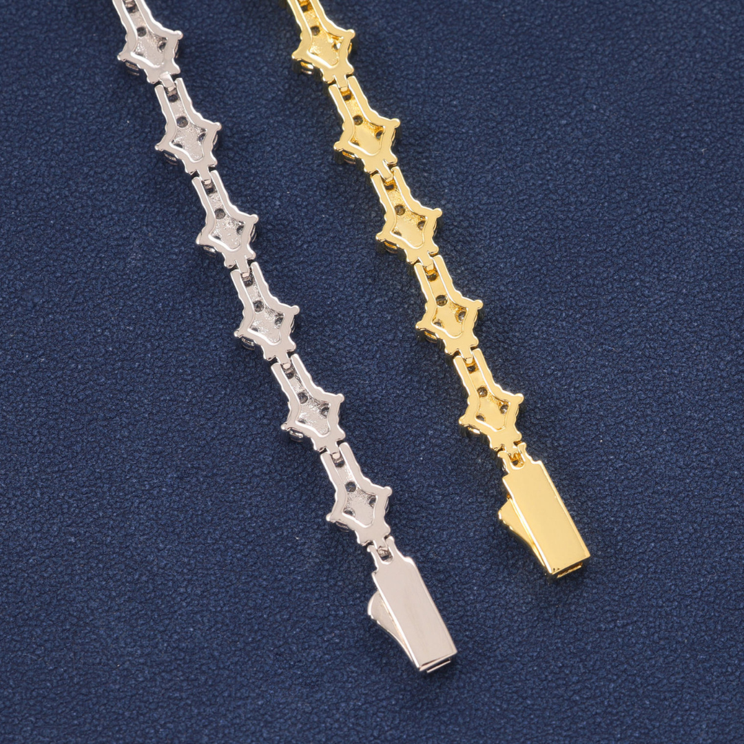 HoneyComb 5A+ Zircon Tennis Bracelet