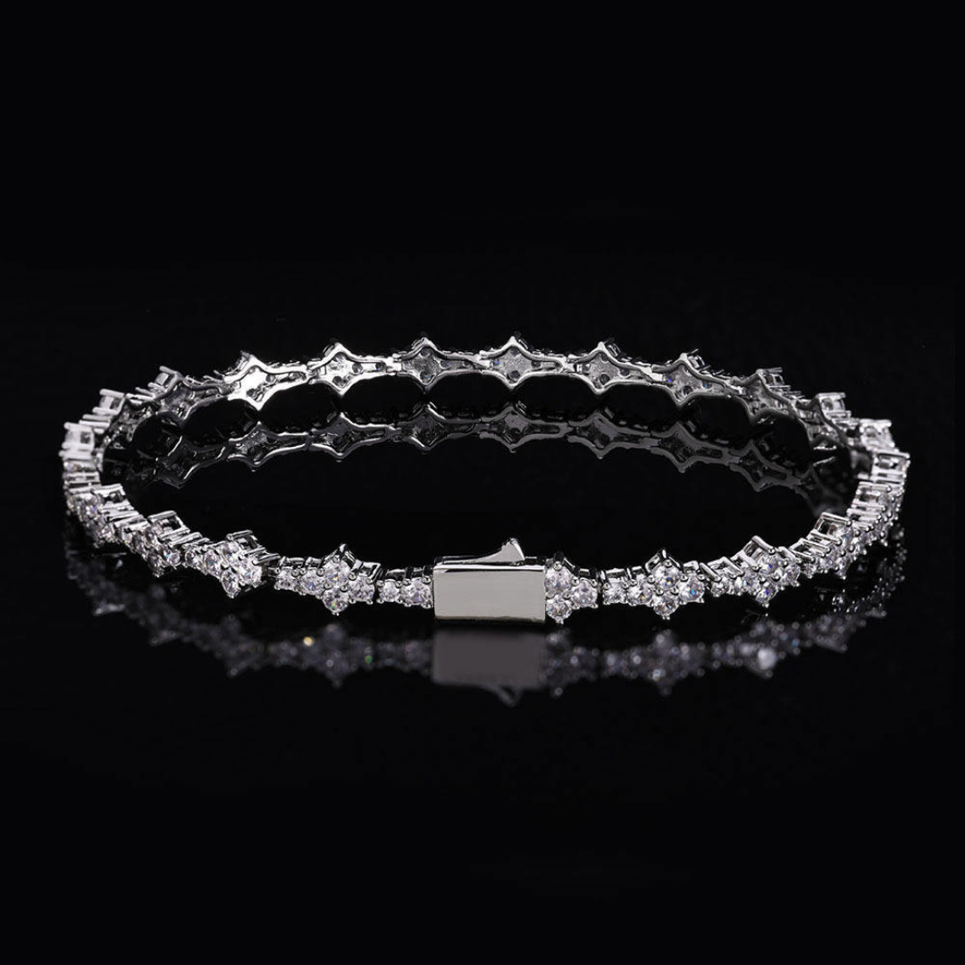 HoneyComb 5A+ Zircon Tennis Bracelet