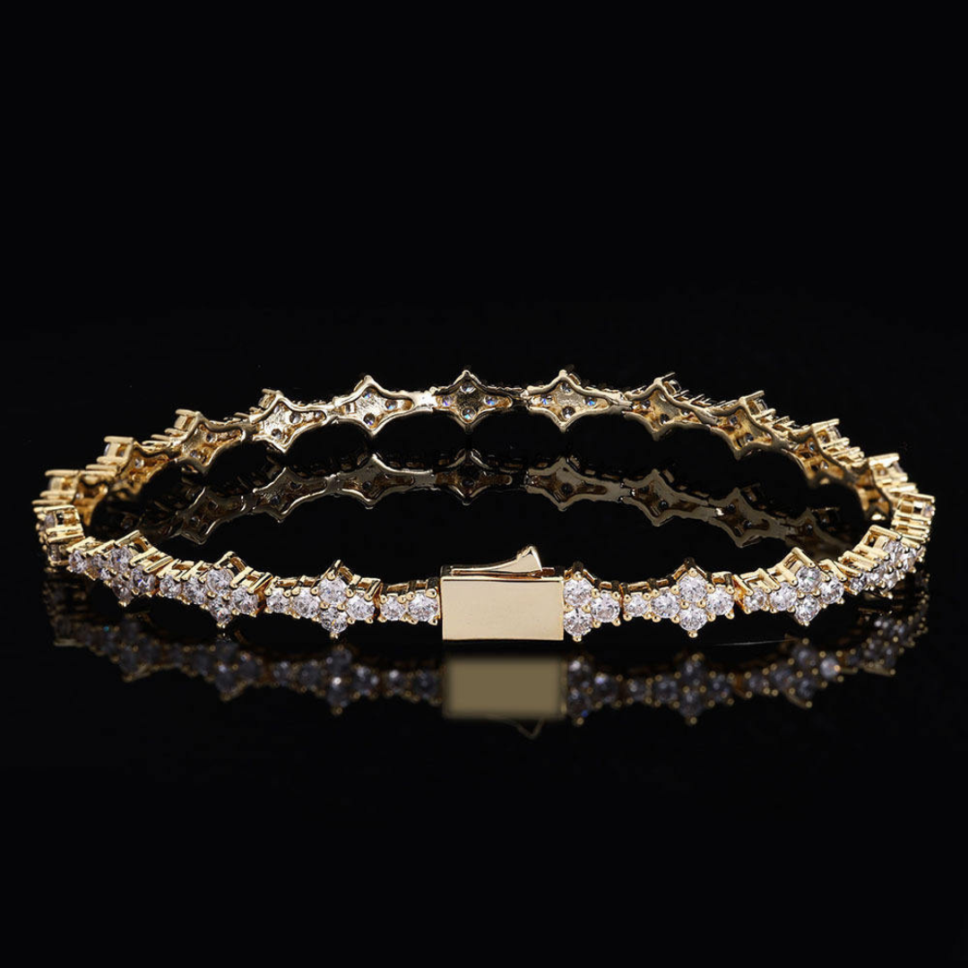HoneyComb 5A+ Zircon Tennis Bracelet